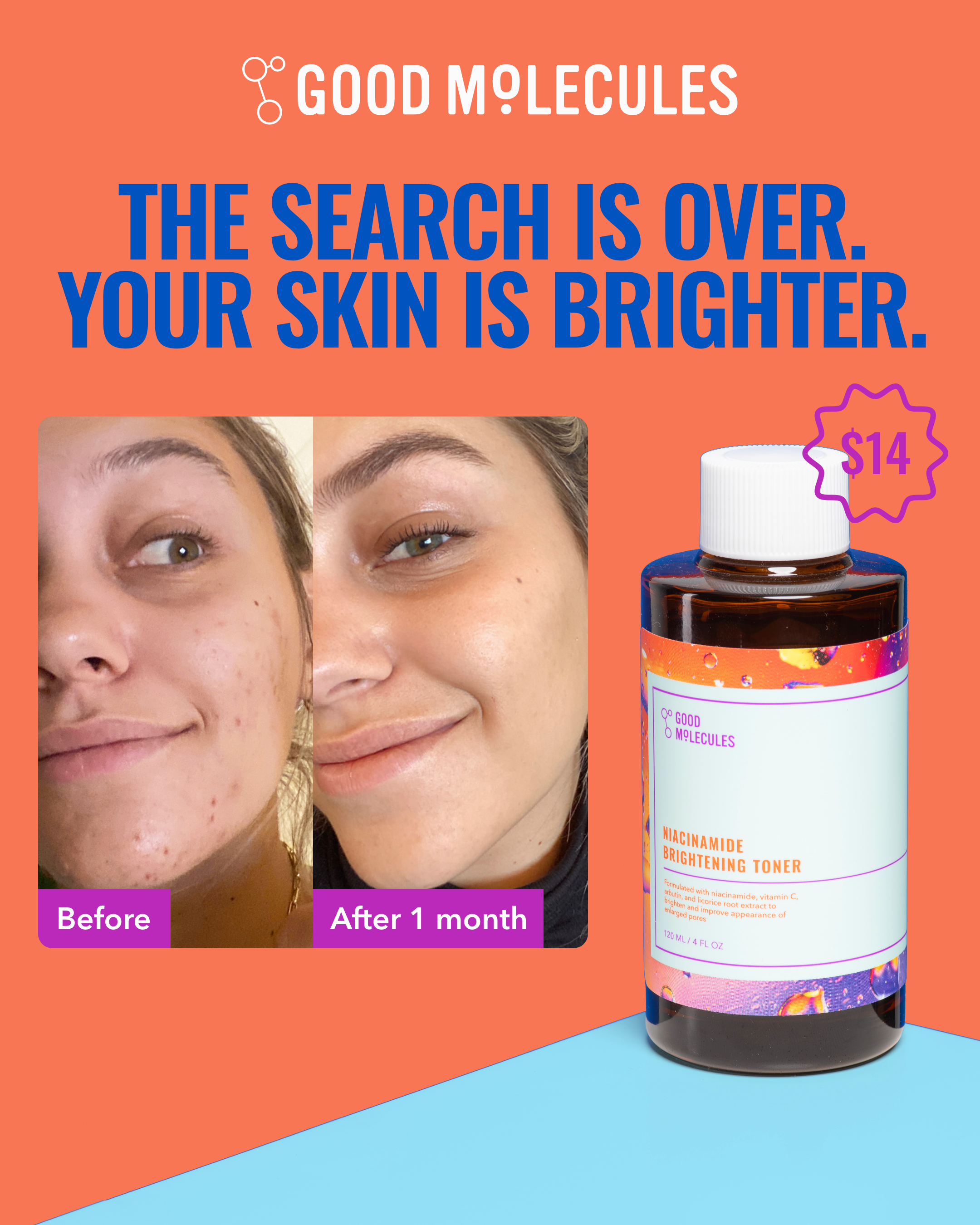 Good Molecules Facebook ad