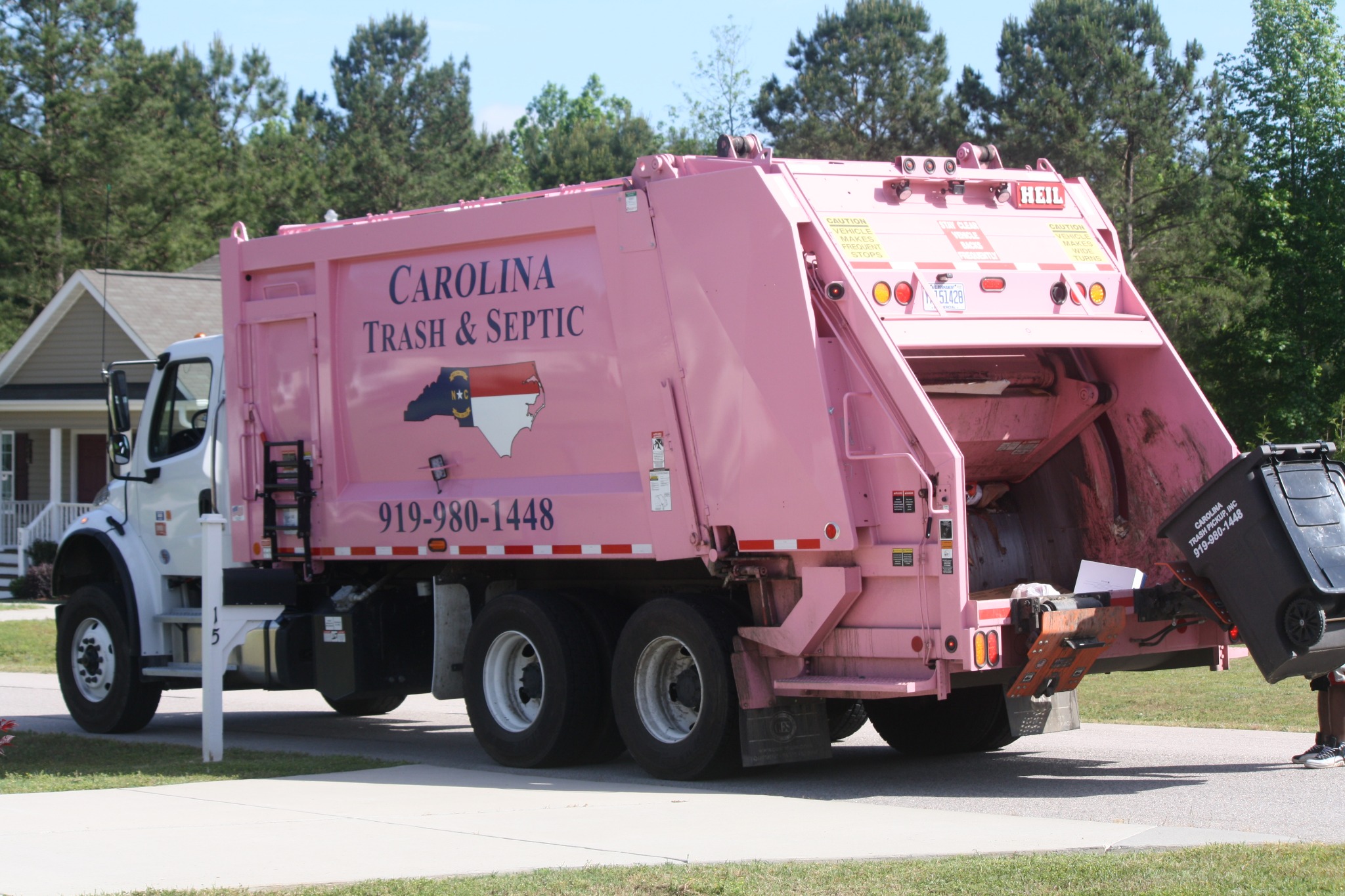 Carolina Trash and Septic Facebook ad
