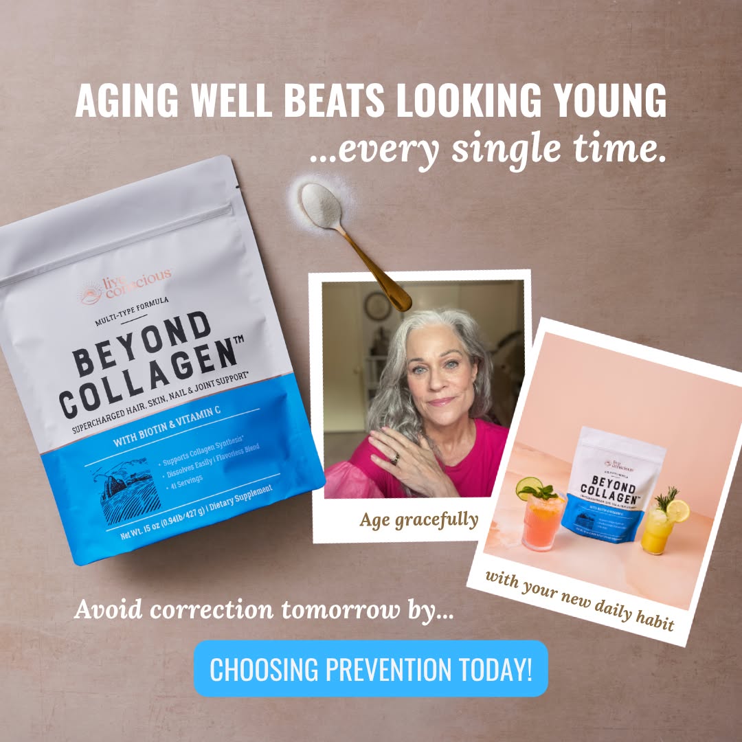 Live Conscious Facebook ad