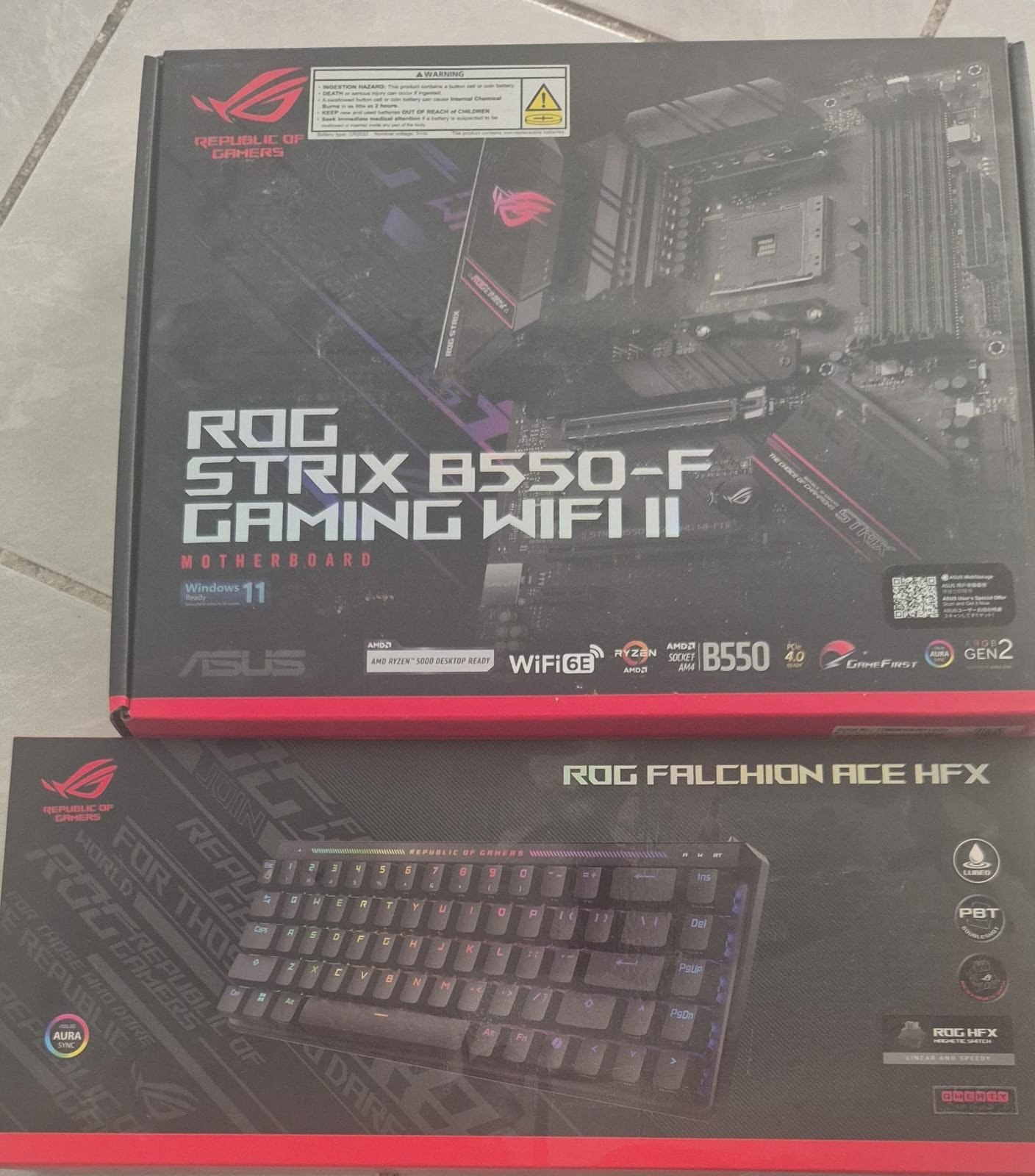 José Antonio Machado Mendoza Facebook ad: Combo Gaming ASUS ROG Nuevo: Tarjeta Madre B550-F WiFi II…