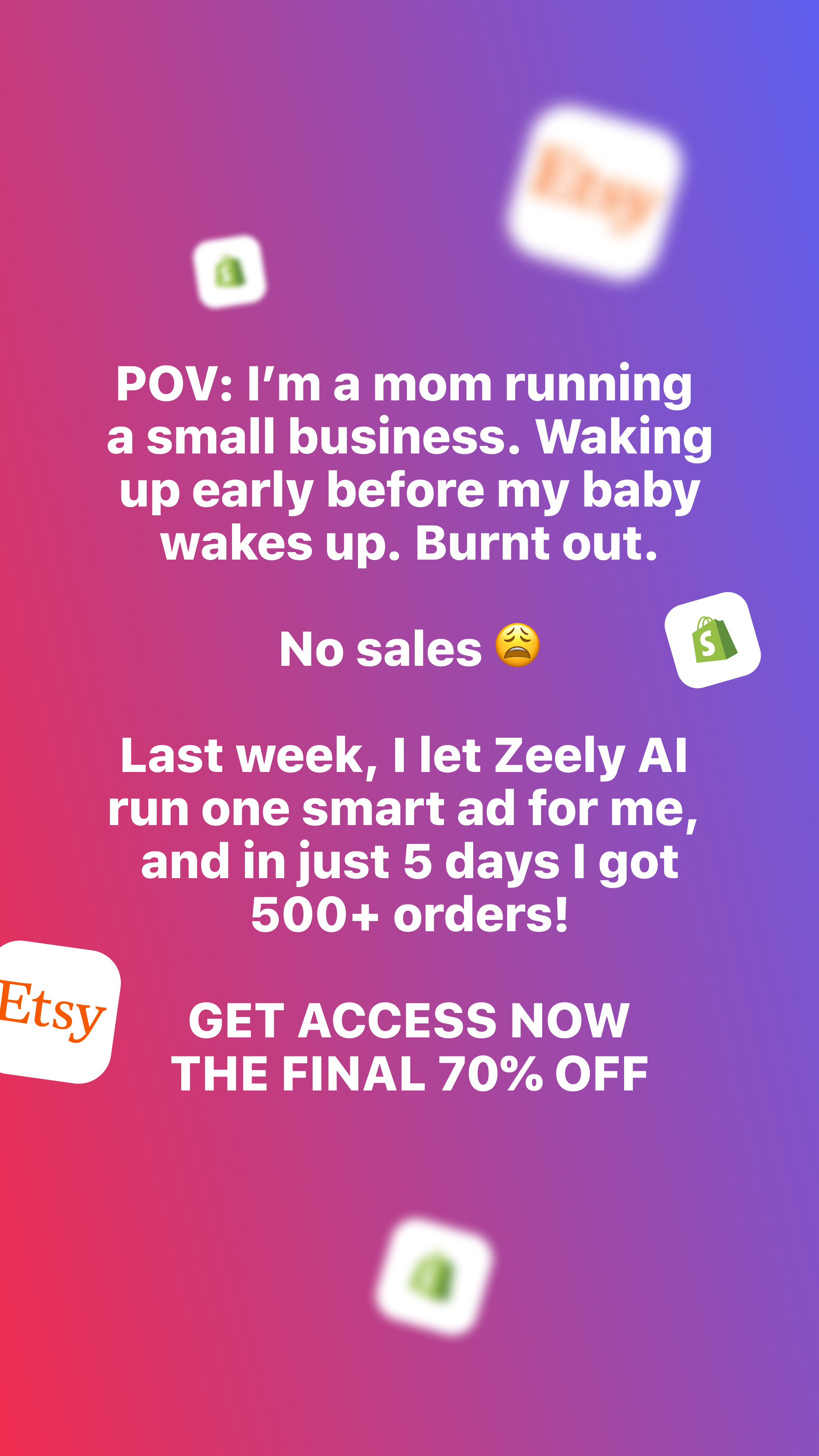 Zeely Facebook ad