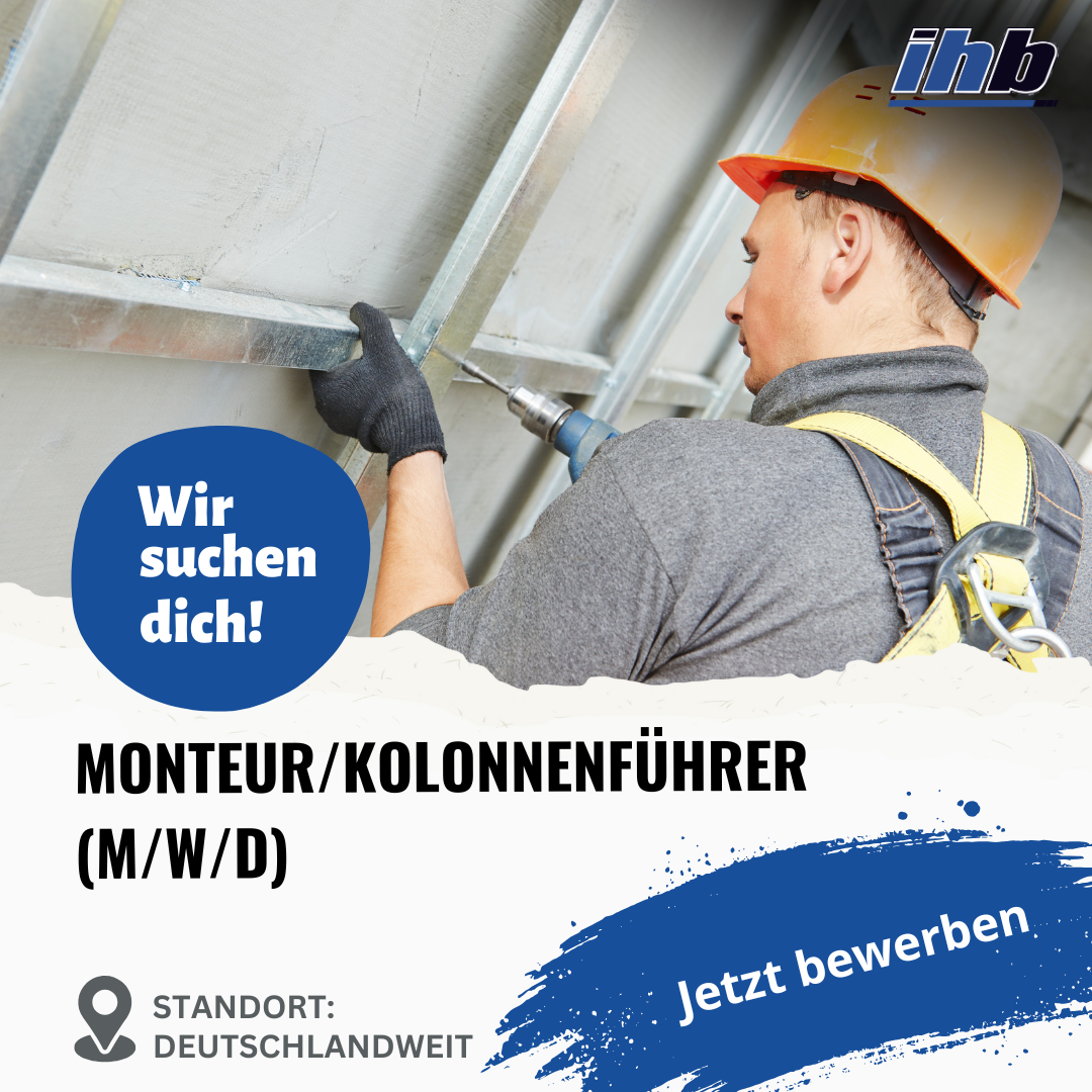 IHB Service GmbH Facebook ad: Verstärke unser Team