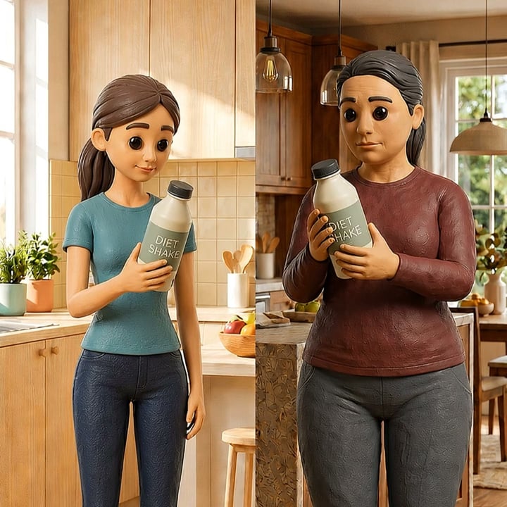 MyPause Health Facebook ad: A weight-loss shake made for women 40+