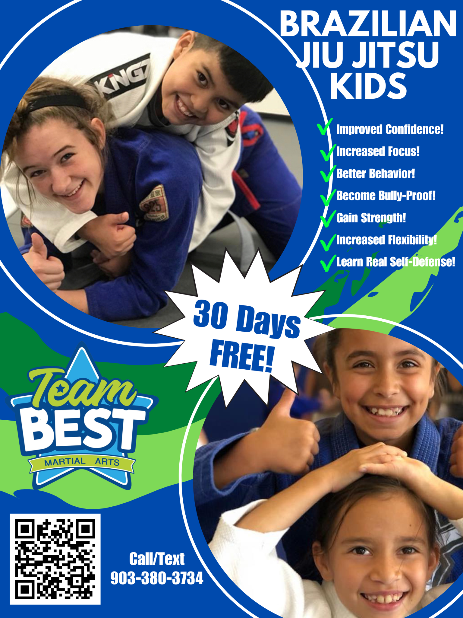 Mt. Pleasant Martial Arts Facebook ad: Attention Parents Of Mt. Pleasant!
