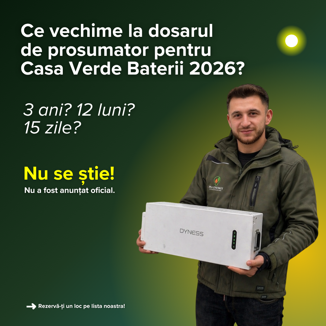 PIA Energy - Panouri fotovoltaice Facebook ad: Casa Verde Baterii