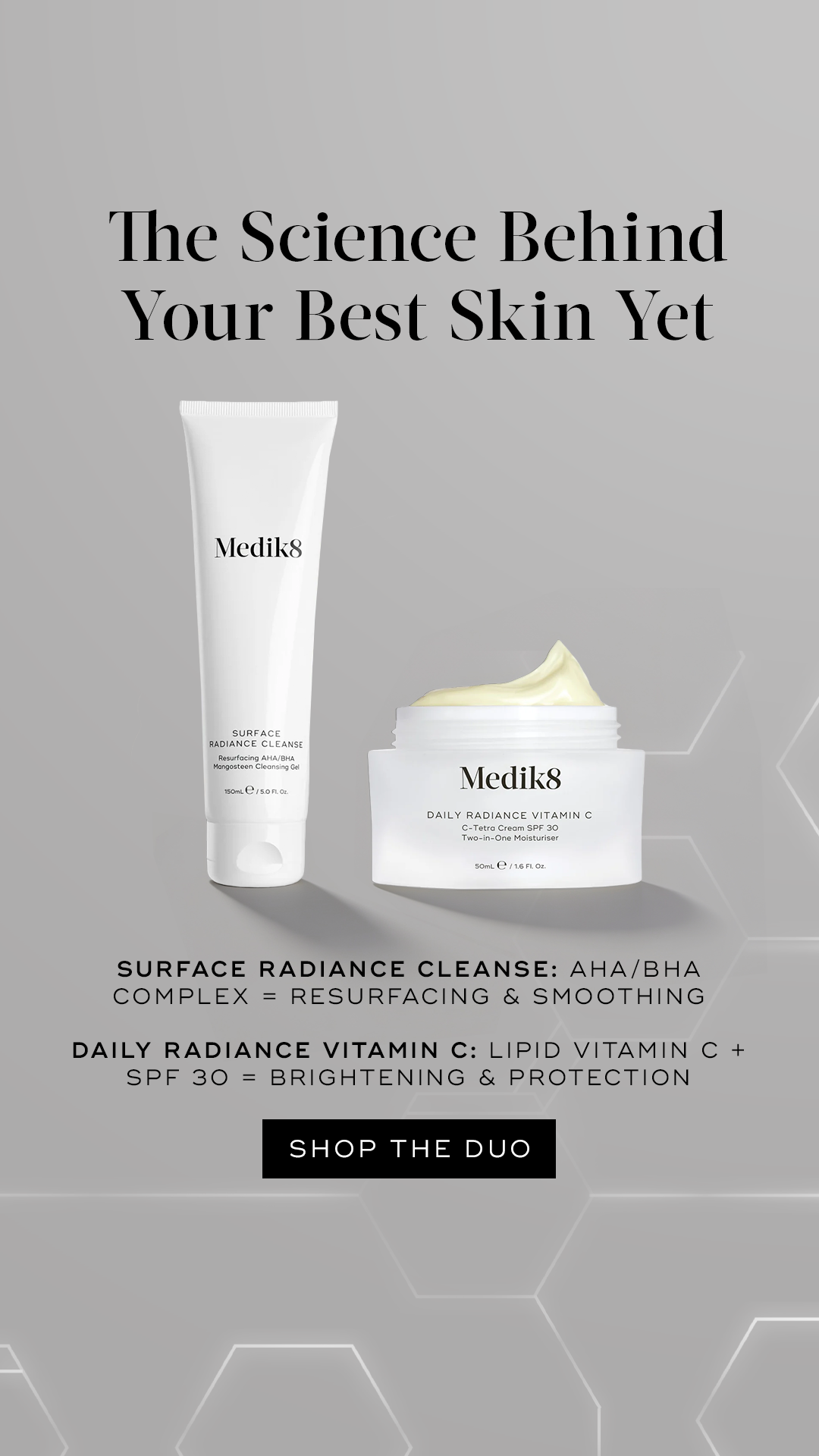 Medik8 Facebook ad
