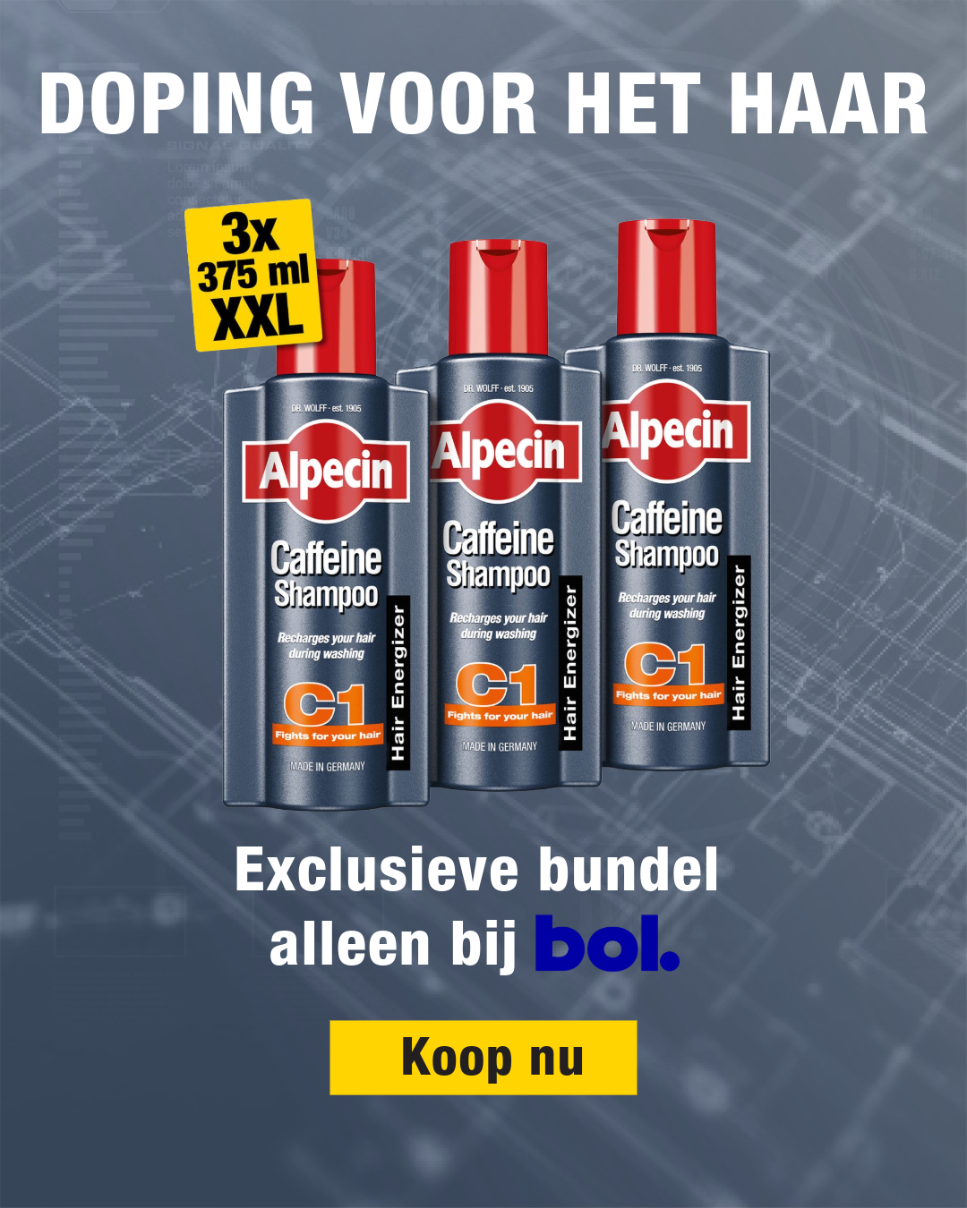 Alpecin Facebook ad