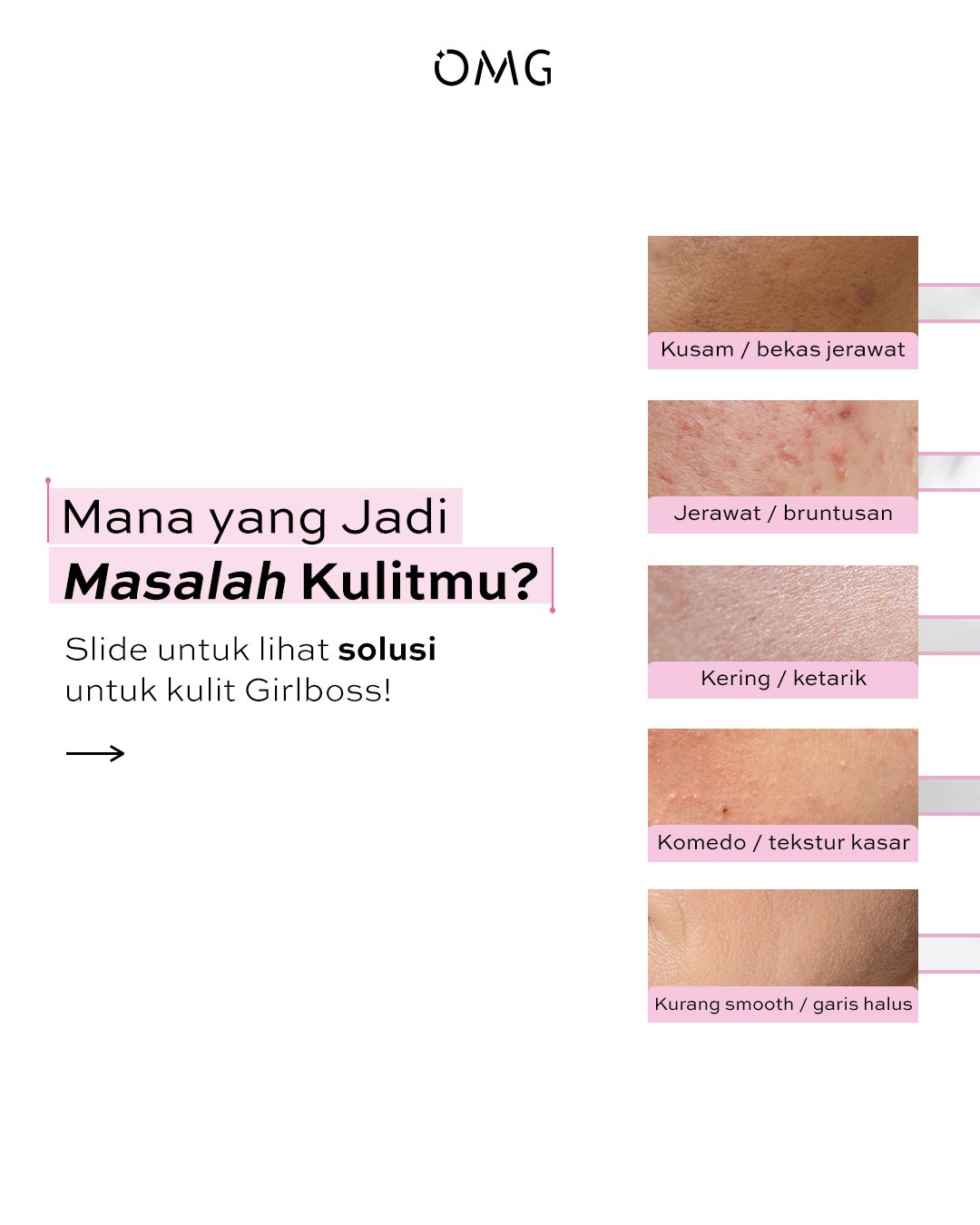 OMG - Oh My Glam Facebook ad