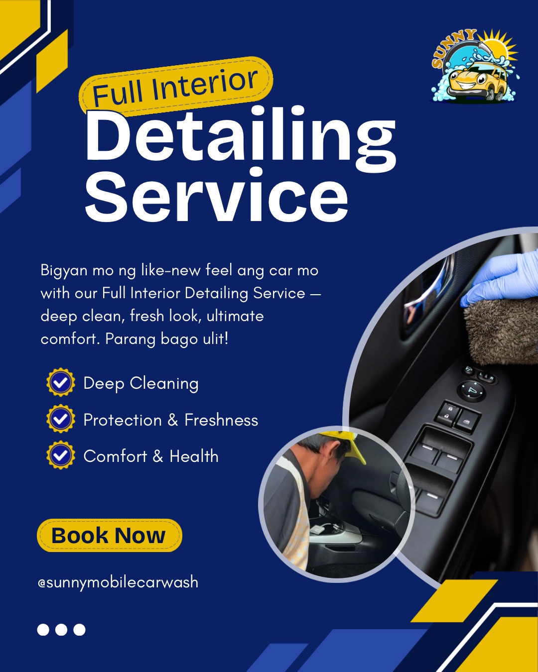 Sunny Mobile Car Wash Facebook ad