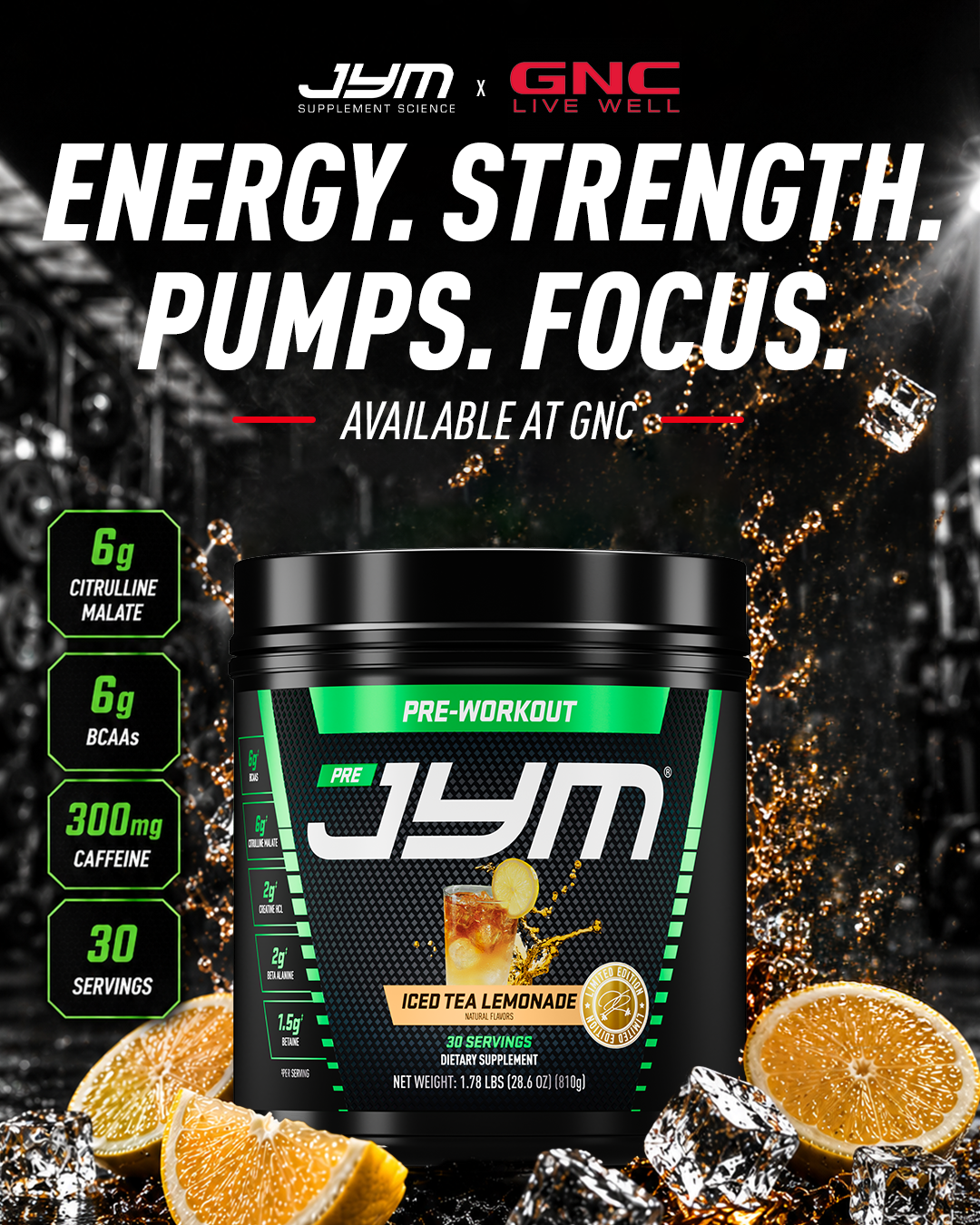 JYM Supplement Science Facebook ad