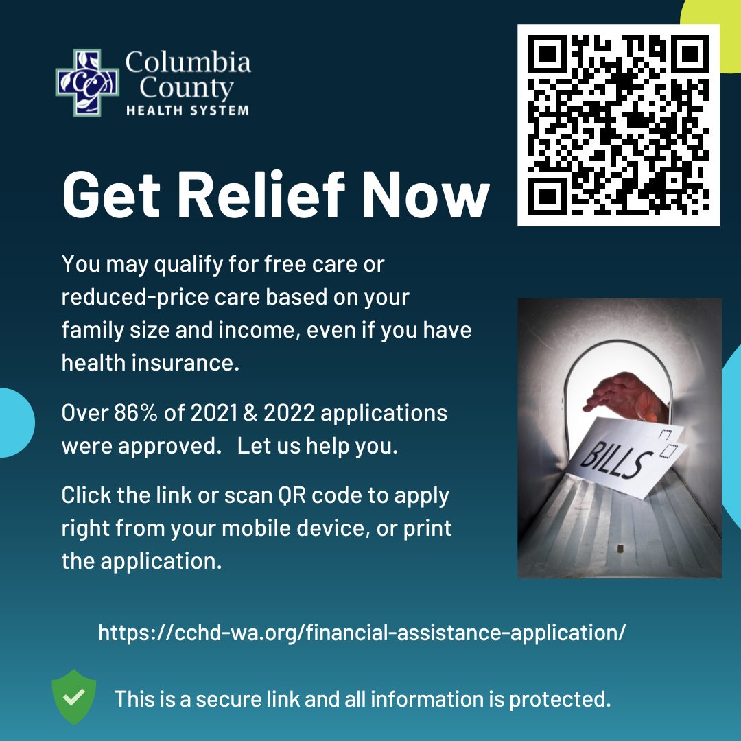 Columbia County Health System Facebook ad