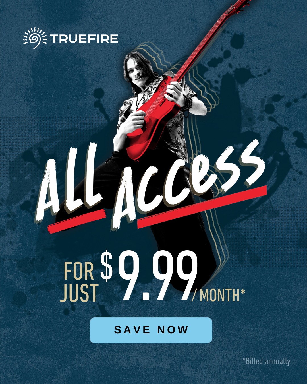 TrueFire Facebook ad