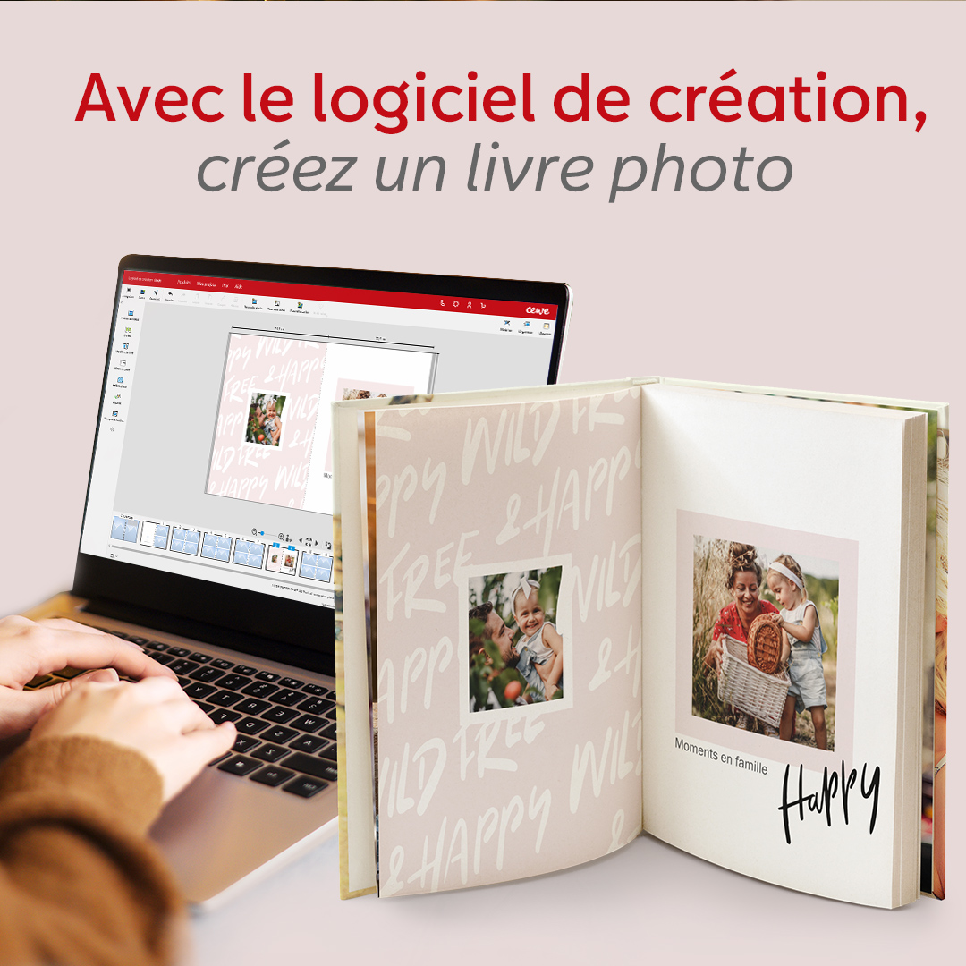 CEWE Facebook ad: Téléchargez gratuitement le logiciel CEWE