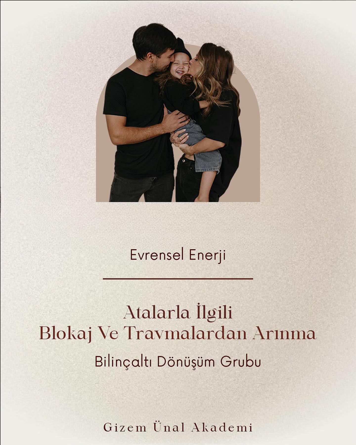 Gizem Ünal Akademi Facebook ad: Atalarla ilgili blokaj ve travmalardan arınma ve şans…