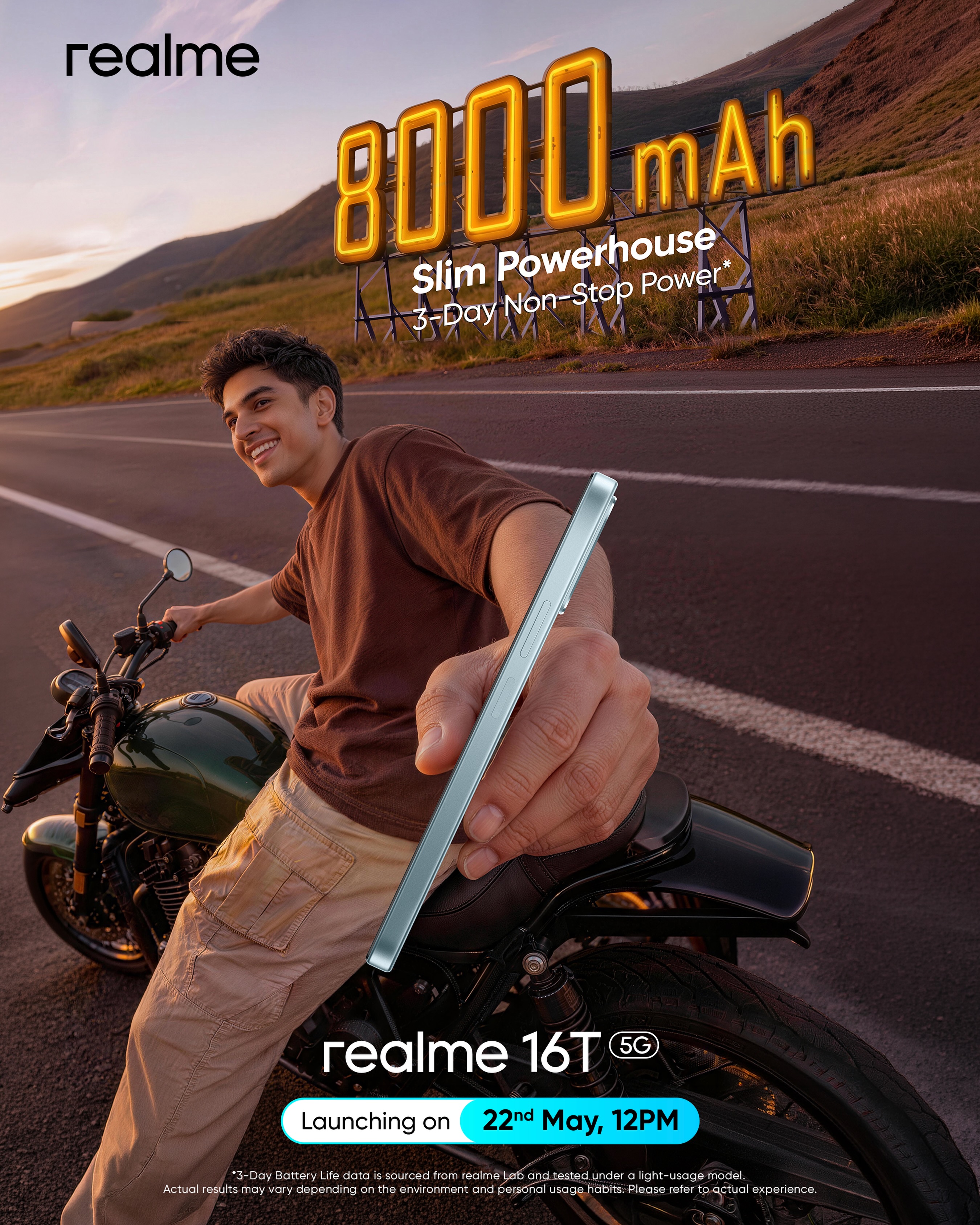 realme Facebook ad