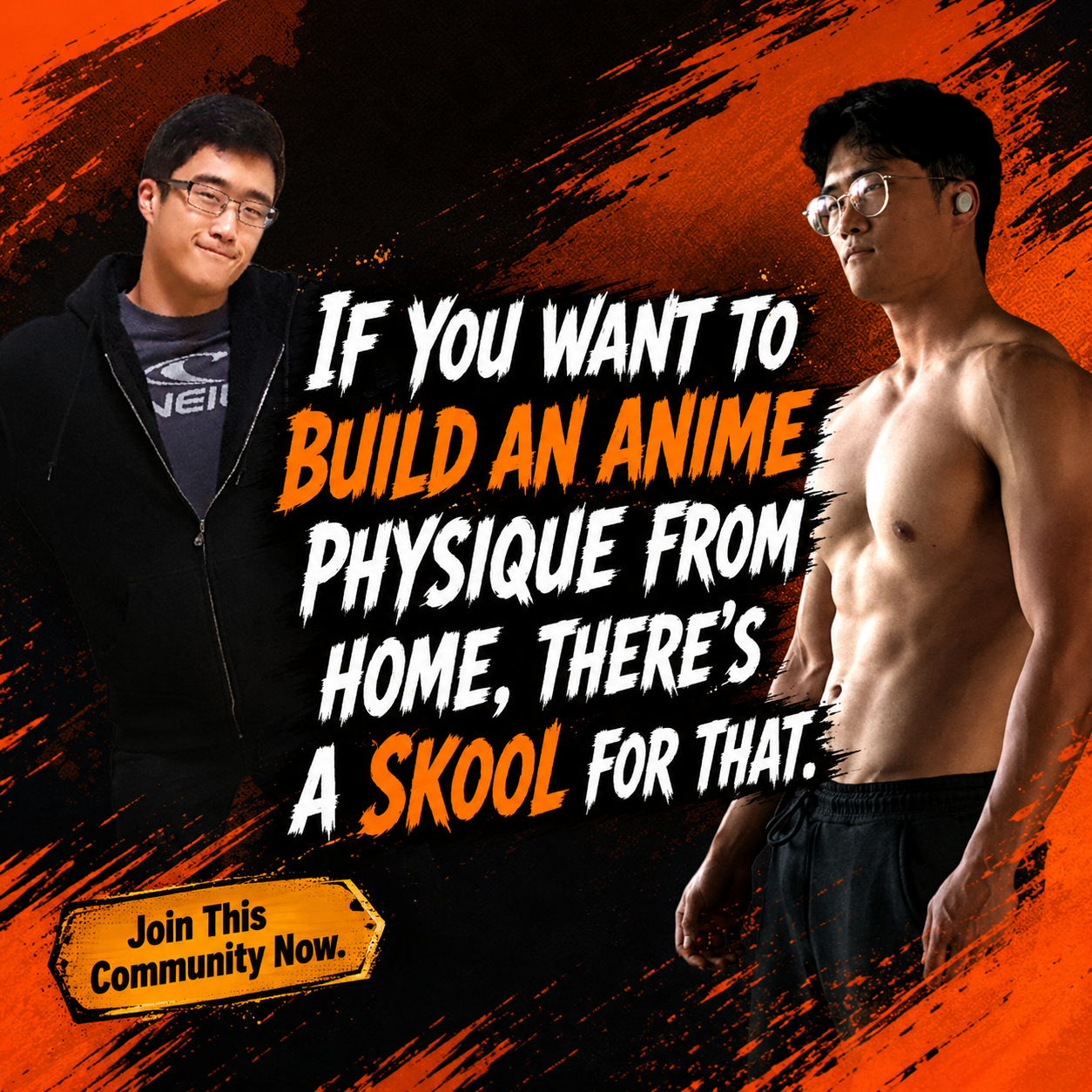 Skool Facebook ad