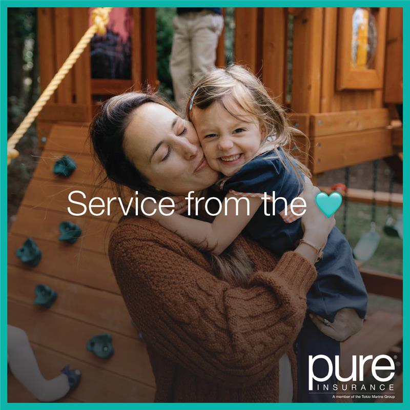 PURE Insurance Facebook ad