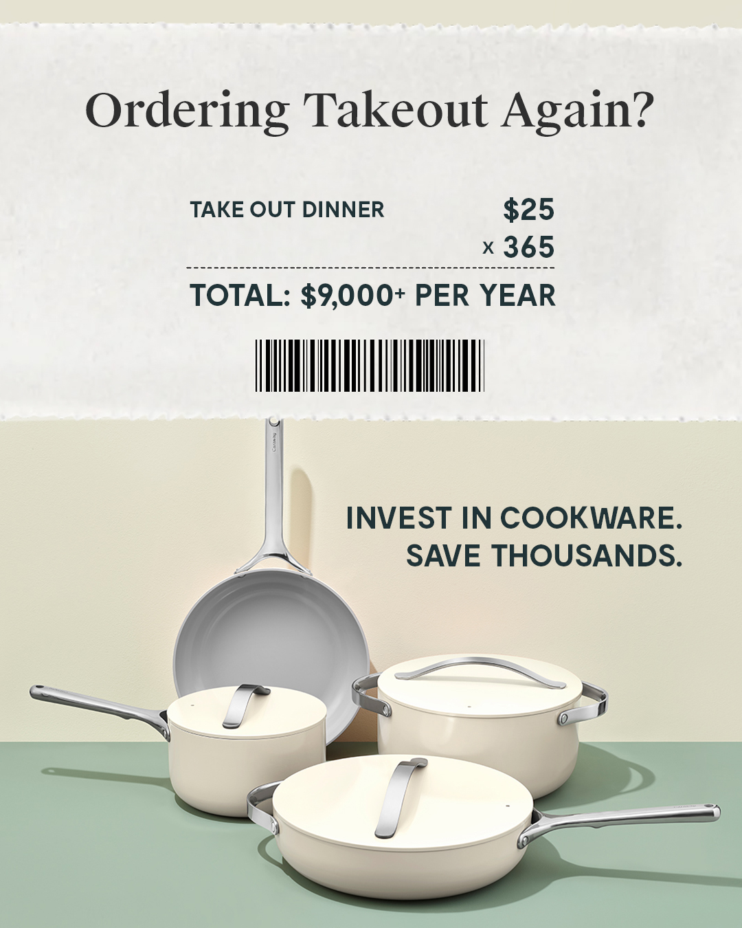 Caraway Facebook ad