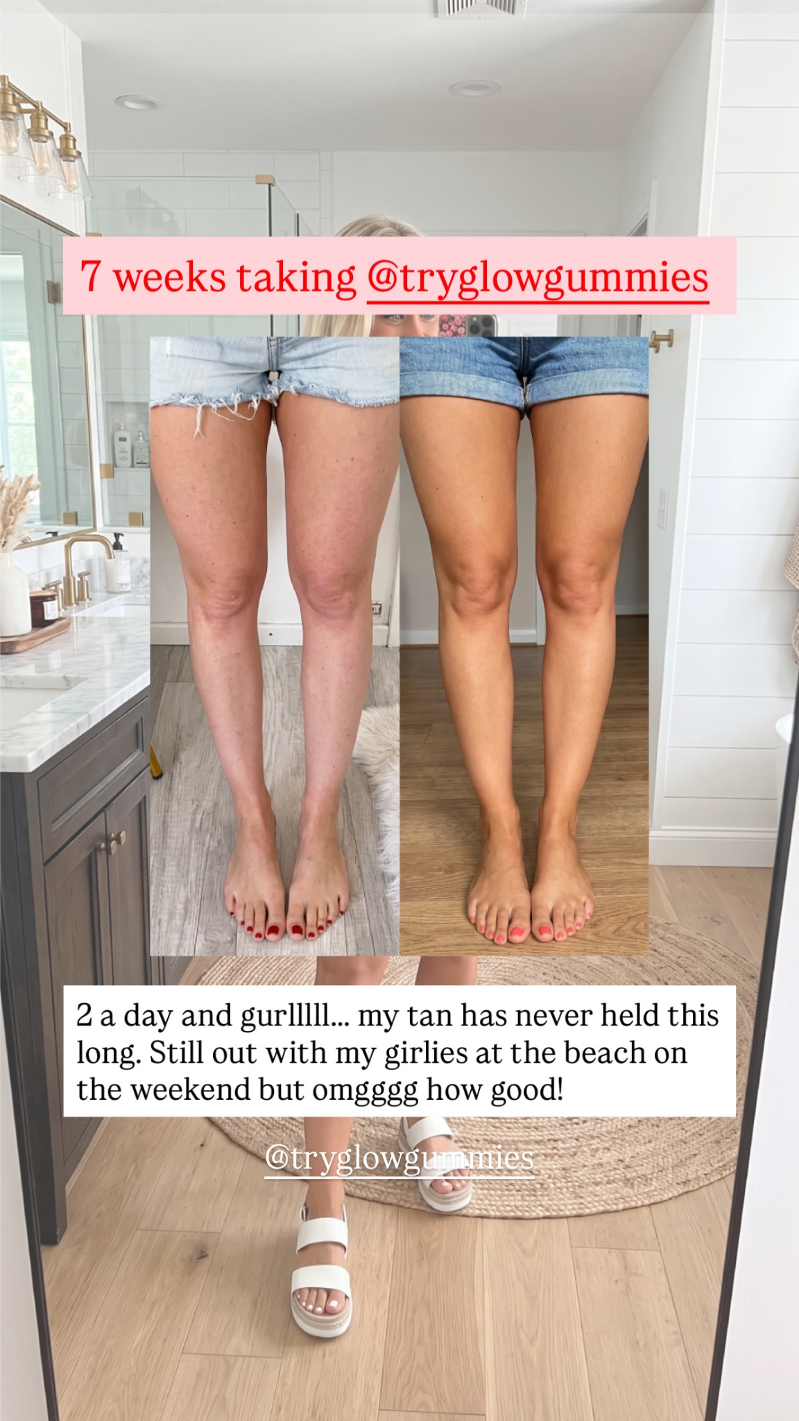Effortless Tanning Tips Facebook ad from Jul 6, 2026