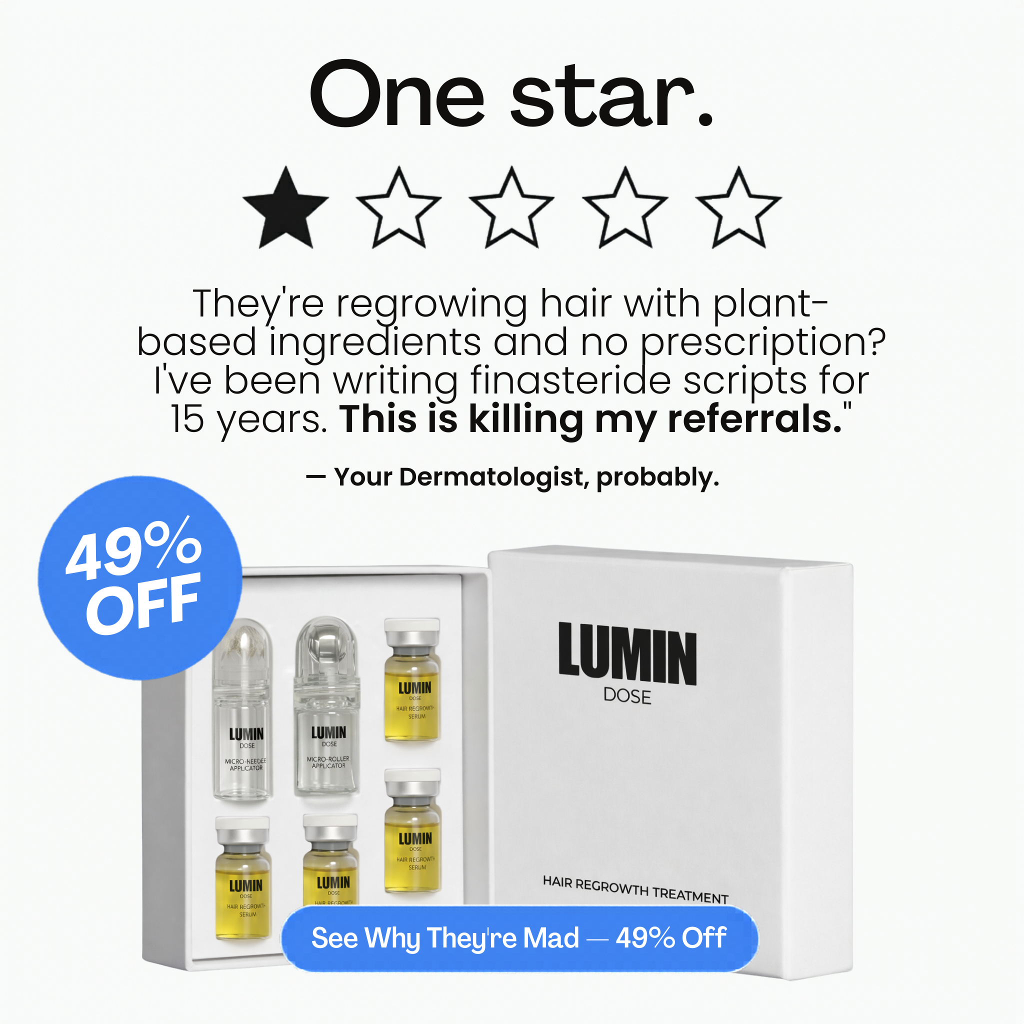 Lumin Dose Facebook ad
