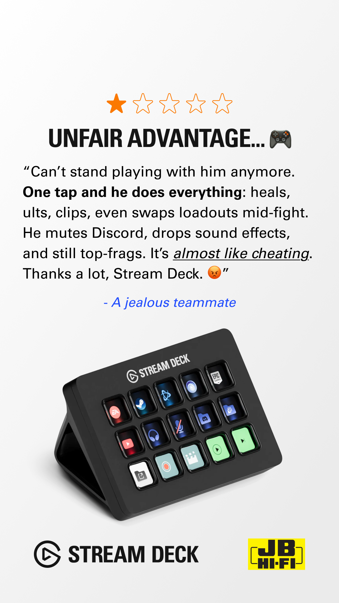 Elgato Facebook ad