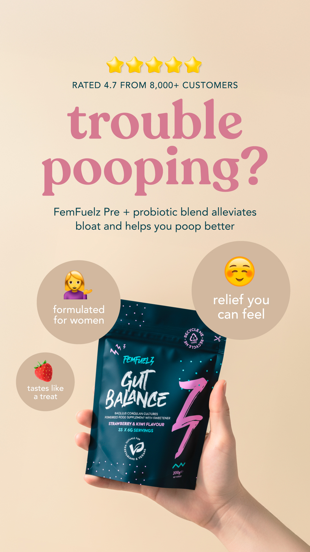FemFuelz Facebook ad