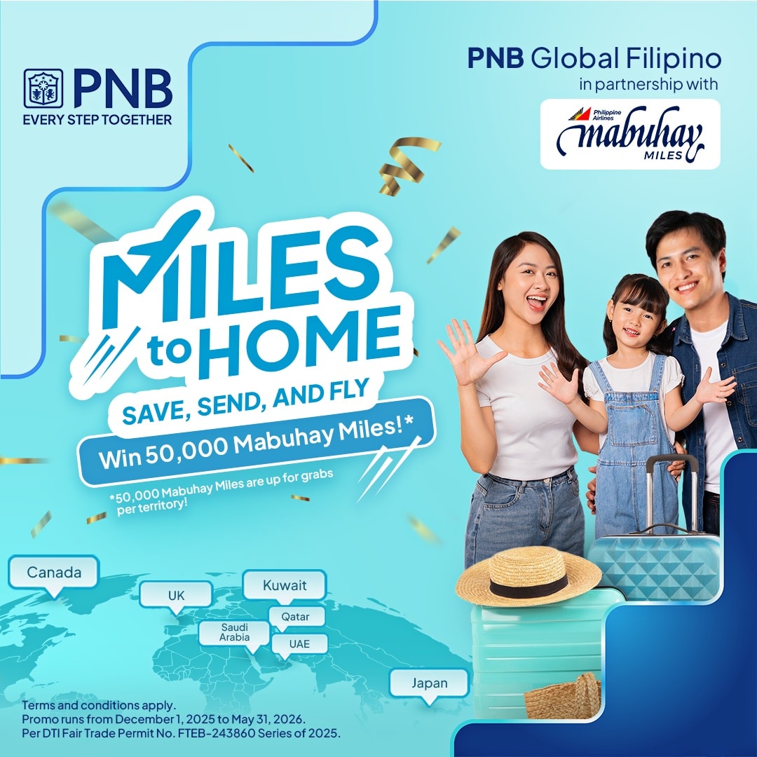 PNB - Philippine National Bank Facebook ad: New destinations have been added!