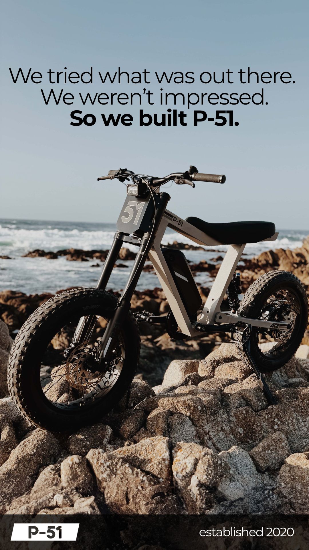 P-51 Electric Bike Company Facebook ad from May 20, 2026