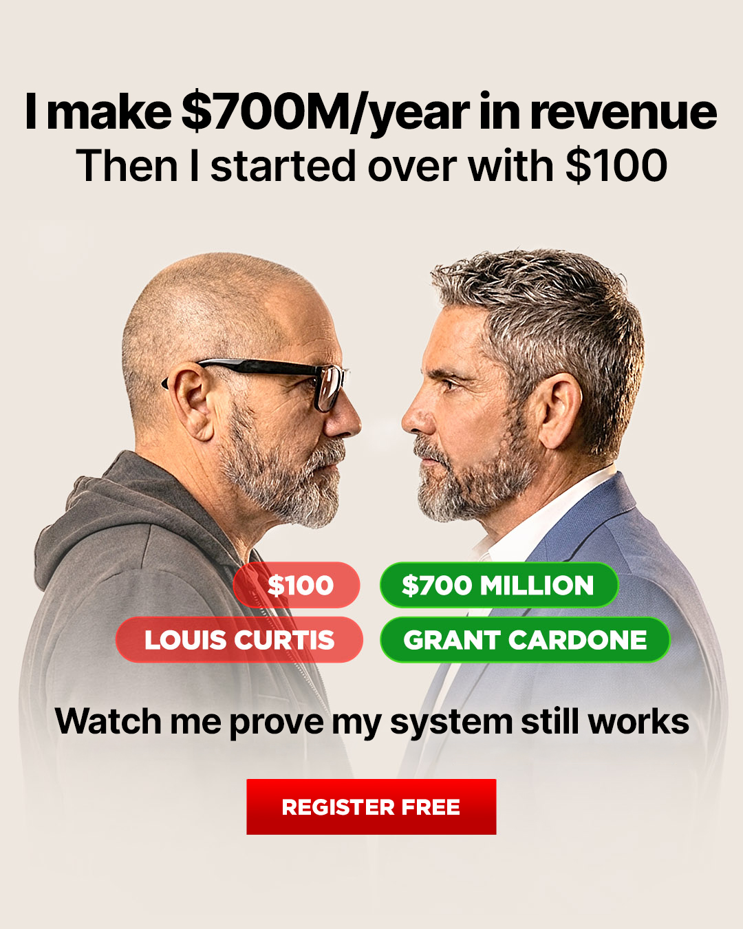 Grant Cardone Facebook ad