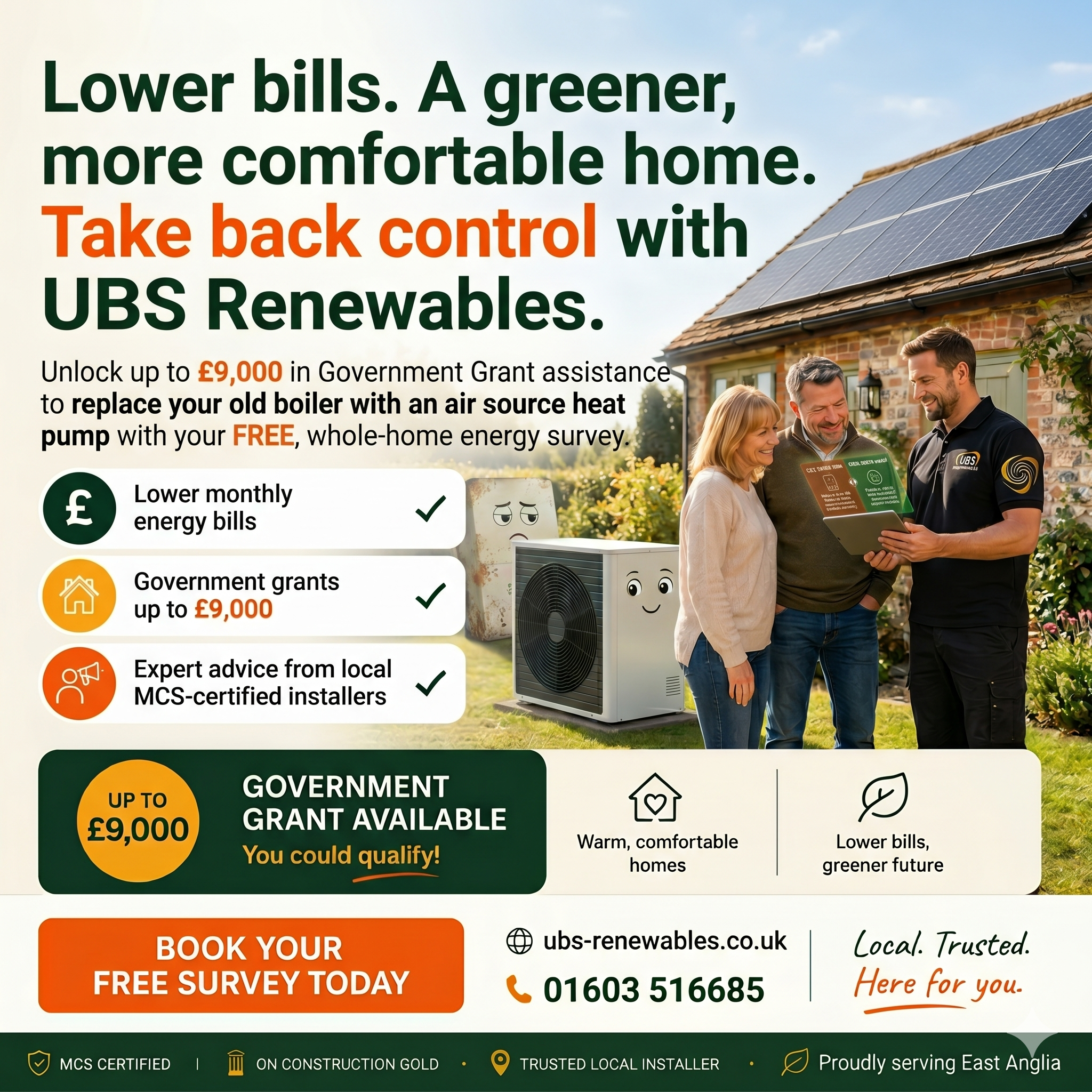 UBS Renewables Facebook ad