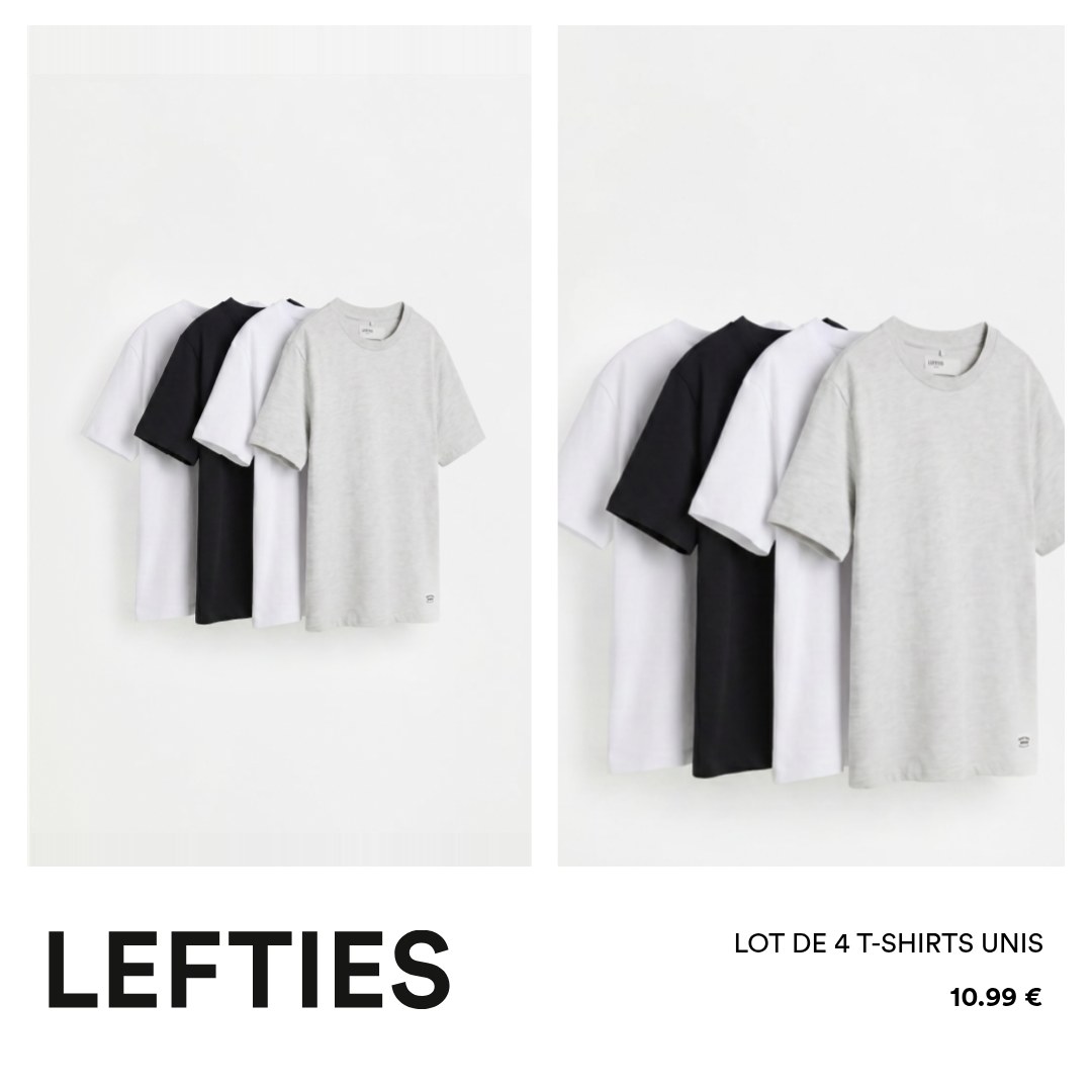 Lefties Facebook ad: LEFTIES est arrivé en France!