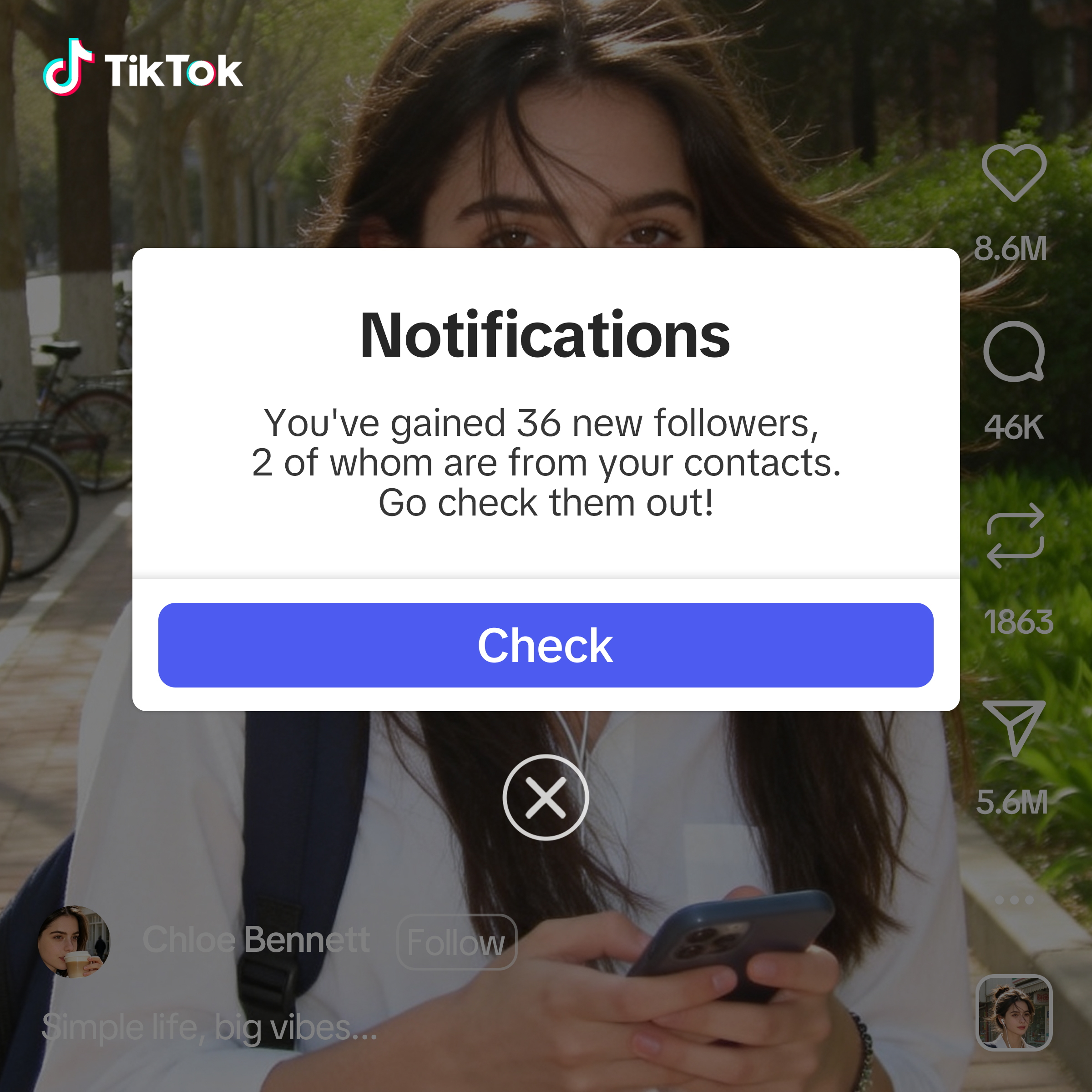 TikTok - US Facebook ad