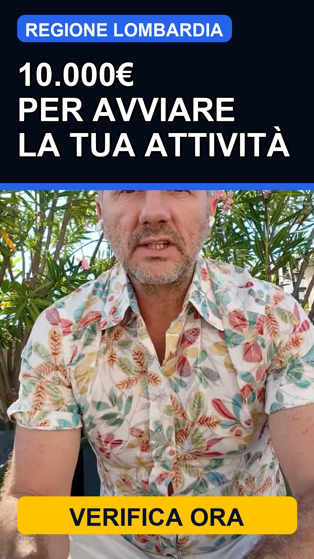 Luca Papa for Digital Coach Facebook ad: Apri la tua attività con il contributo 50% di Regione…