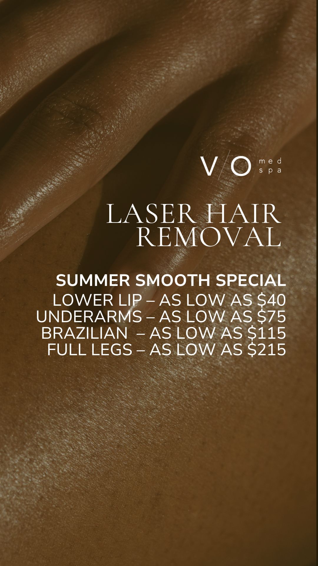 VIO Med Spa - East Northport Facebook ad: Summer Smooth Starts Here