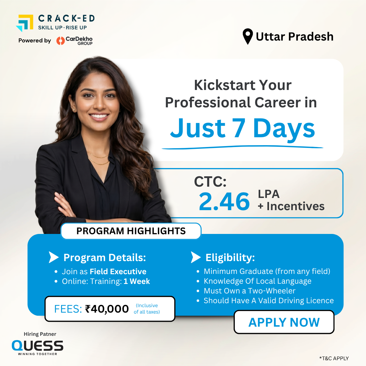 Crack-ED Bridging the Skill Gap Facebook ad from Jul 24, 2026