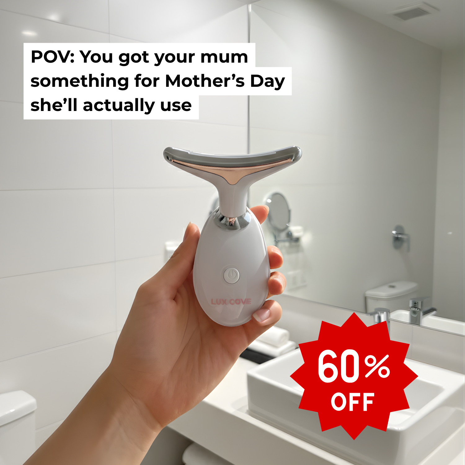 Lux Cove Facebook ad