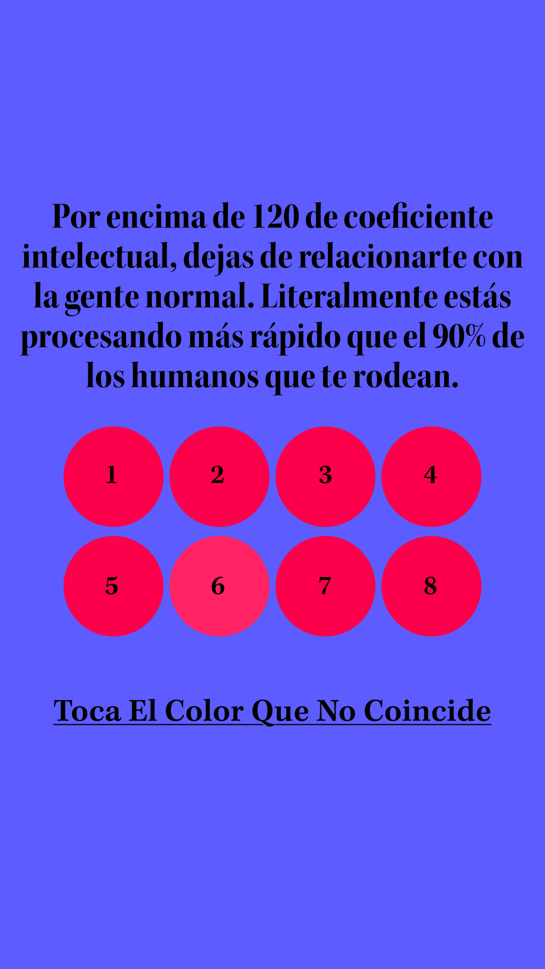 Test internacional de CI Facebook ad: Haz el test y compruébalo
