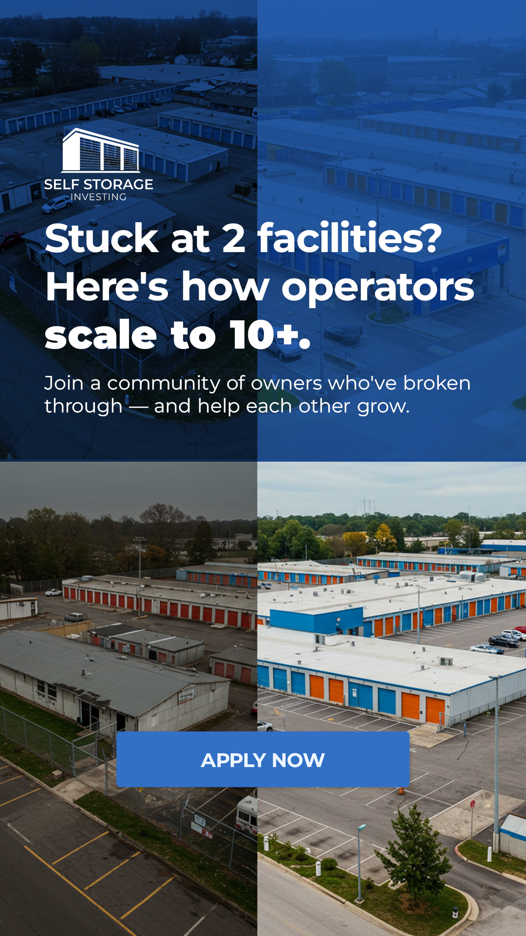 SelfStorageInvesting.com Facebook ad