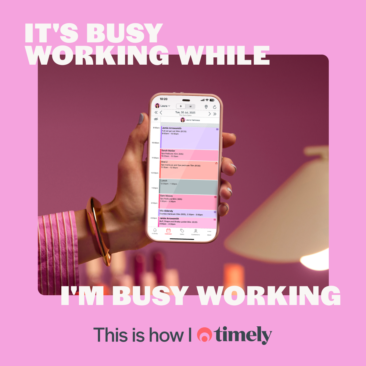 Timely Appointment Software Facebook ad