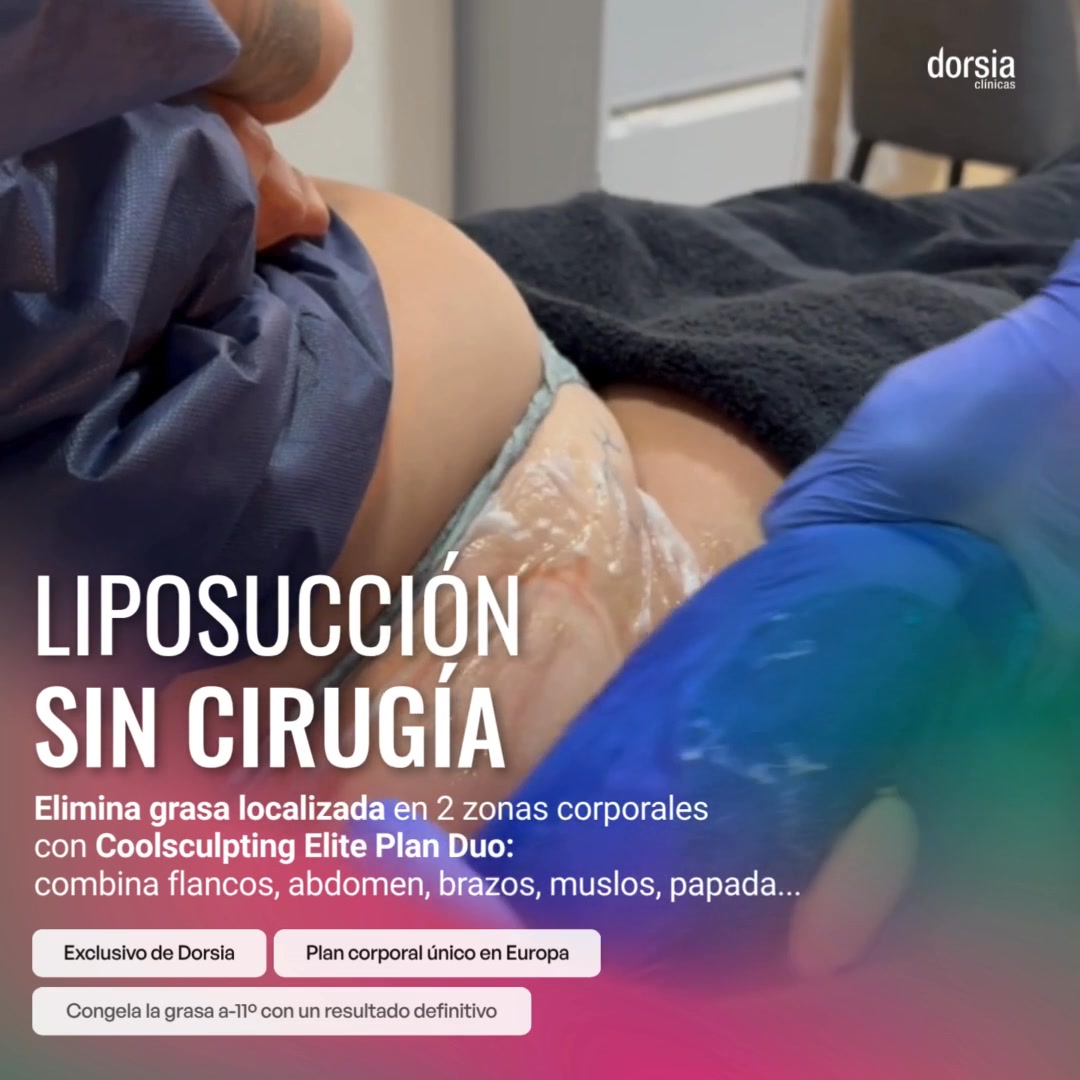Clínicas Dorsia Facebook ad: Liposucción sin cirugía en abdomen