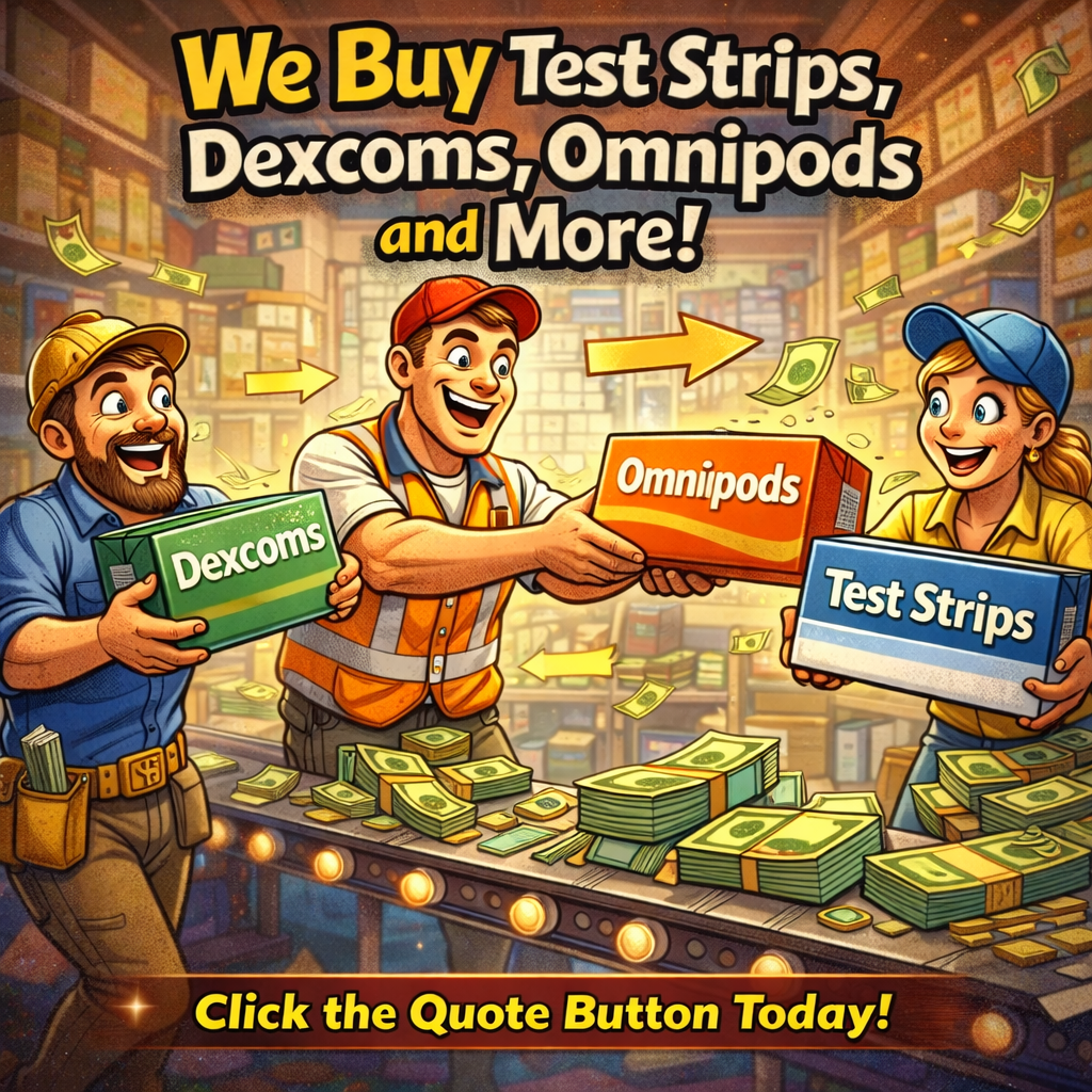 SecondLife Diabetic Exchange Facebook ad: Sell Your Diabetic Supplies Today!