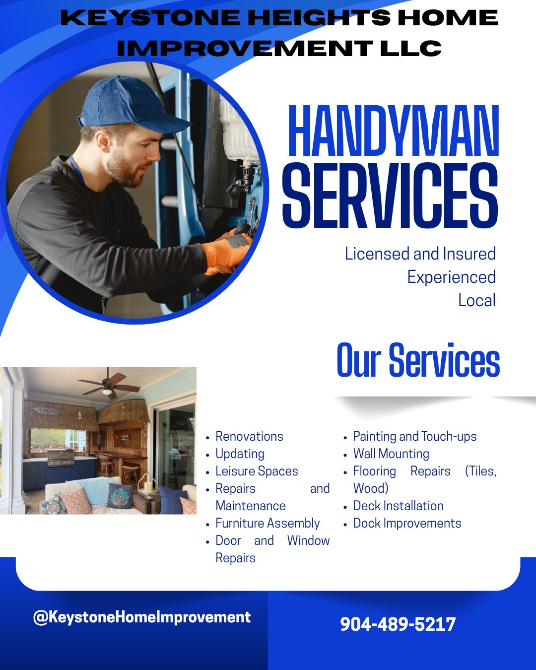Keystone Home Improvement Facebook ad from Mar 30, 2026