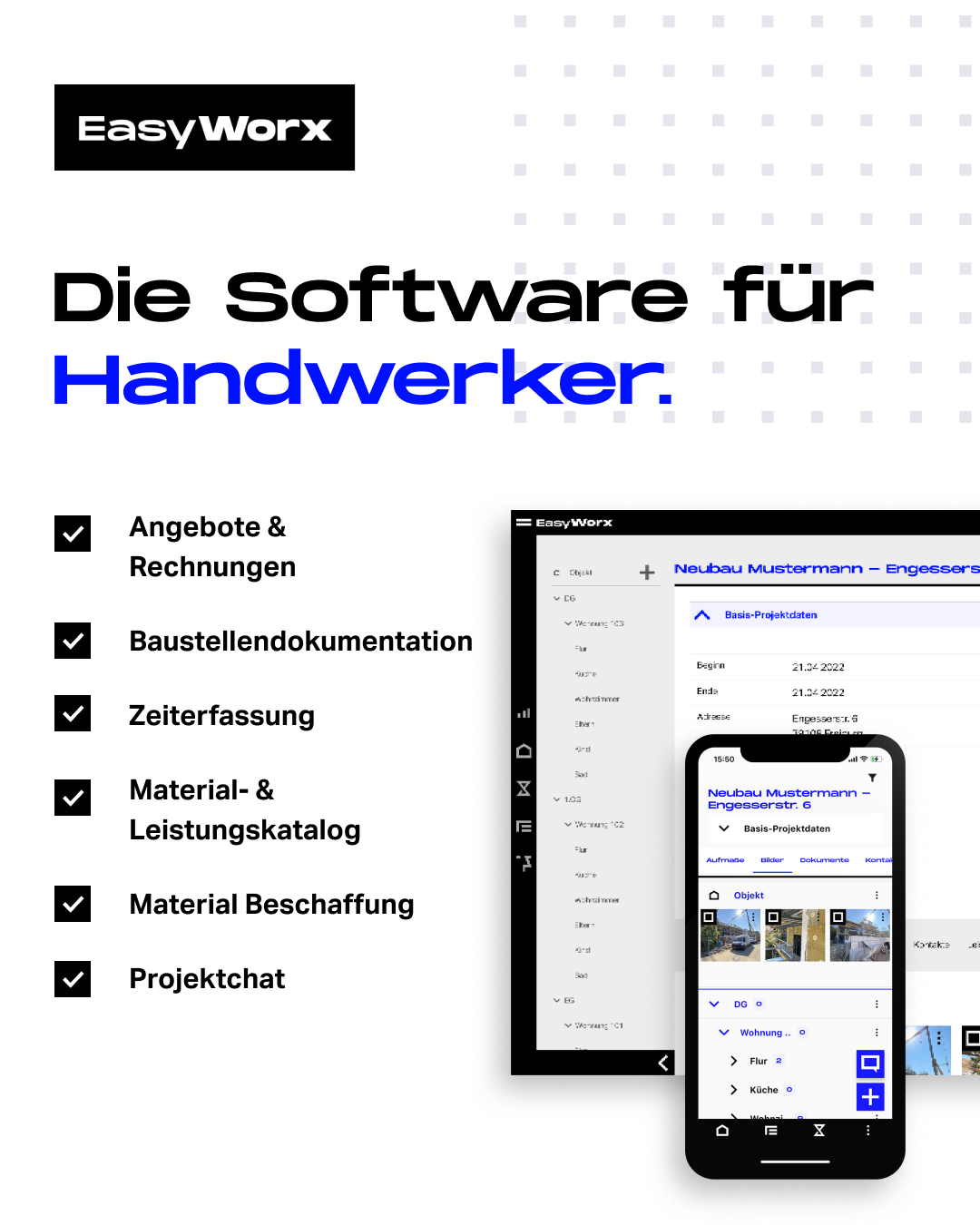 EasyWorx Facebook ad from Nov 12, 2025