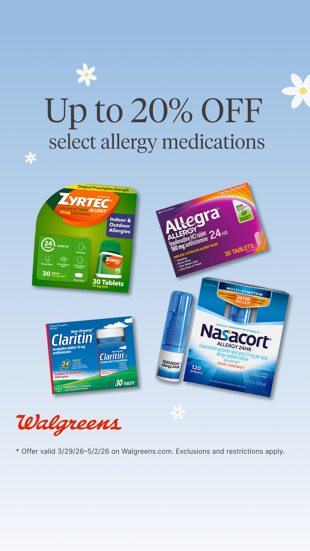 Walgreens Facebook ad