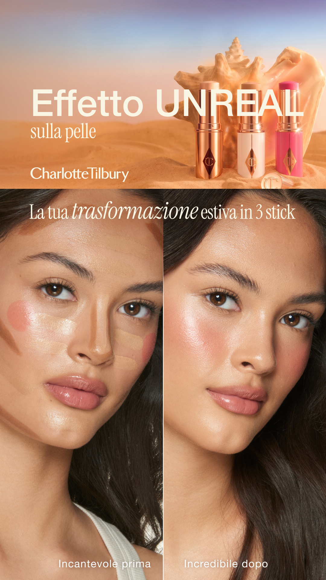 Charlotte Tilbury Facebook ad