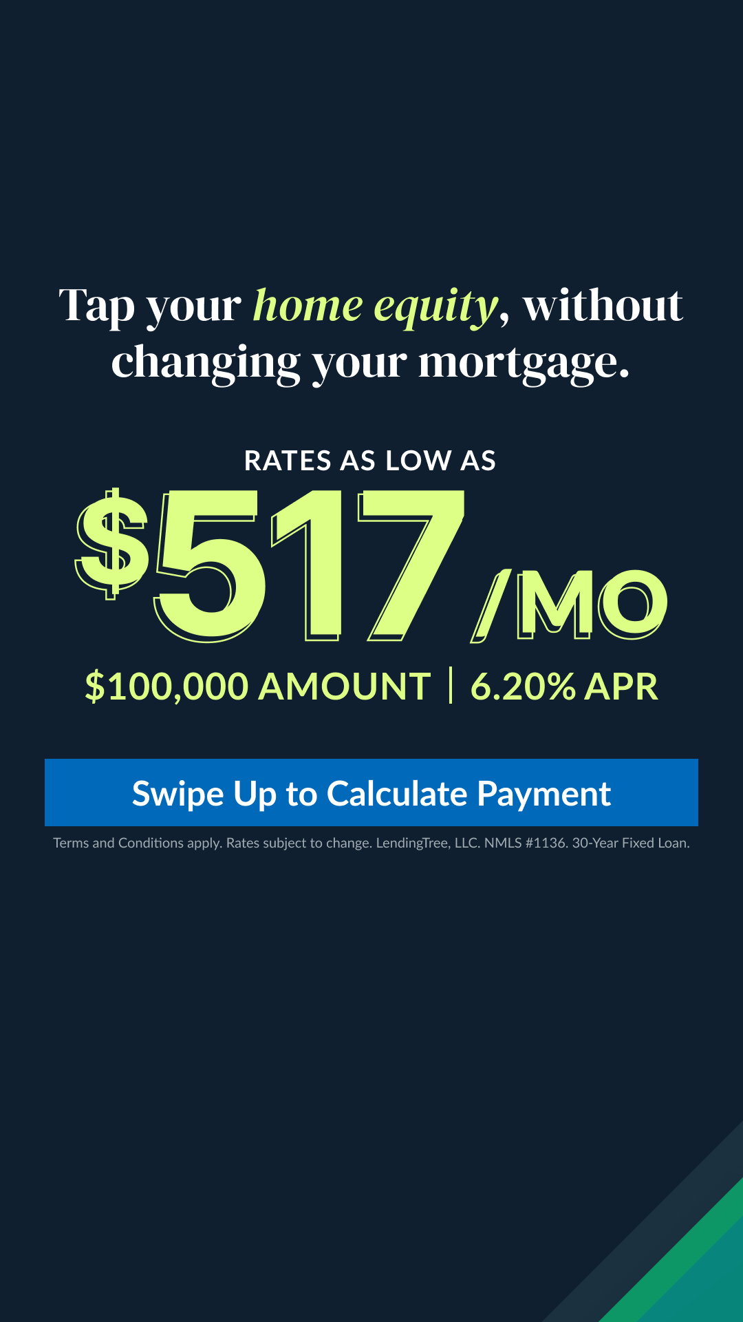 LendingTree Facebook ad
