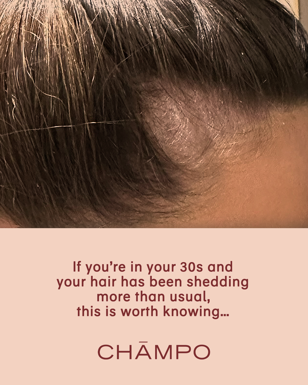Chāmpo Haircare Facebook ad
