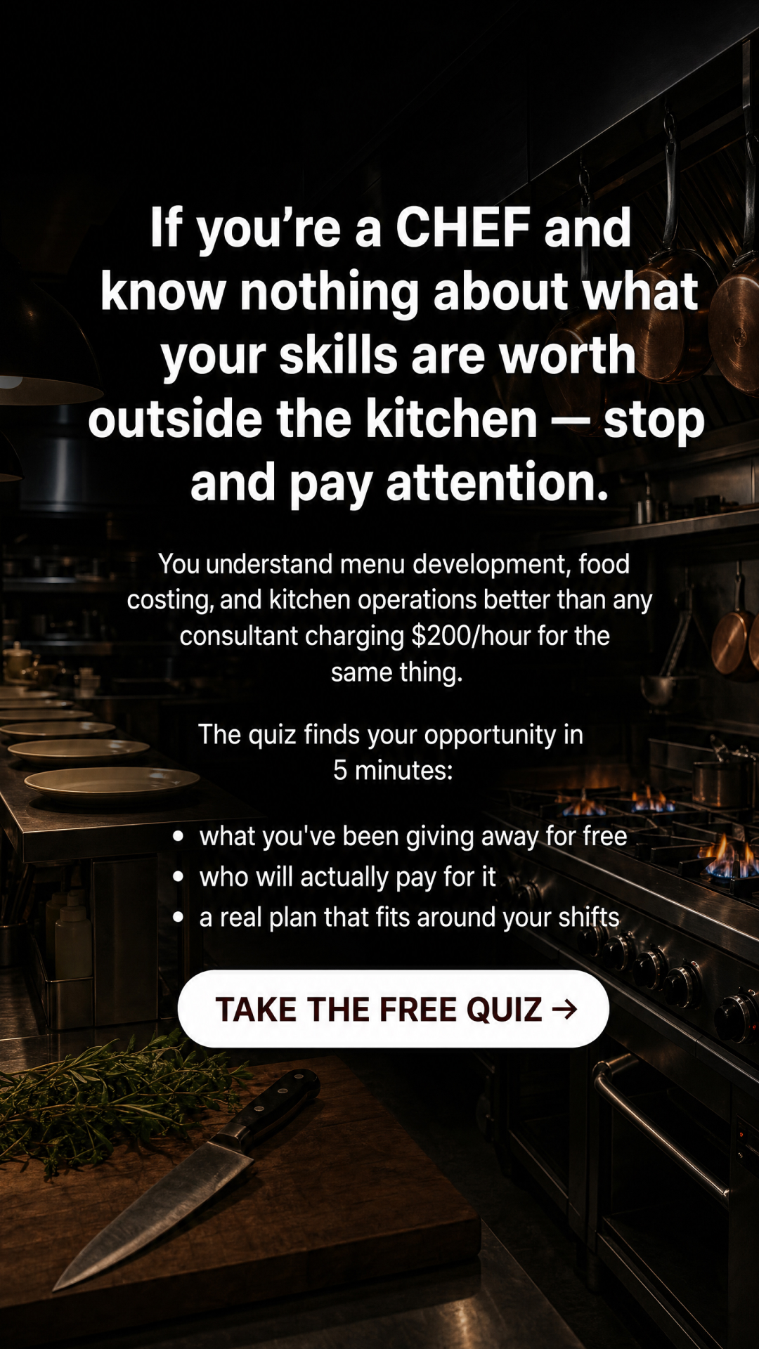 Brian Cooper Facebook ad: Start Now