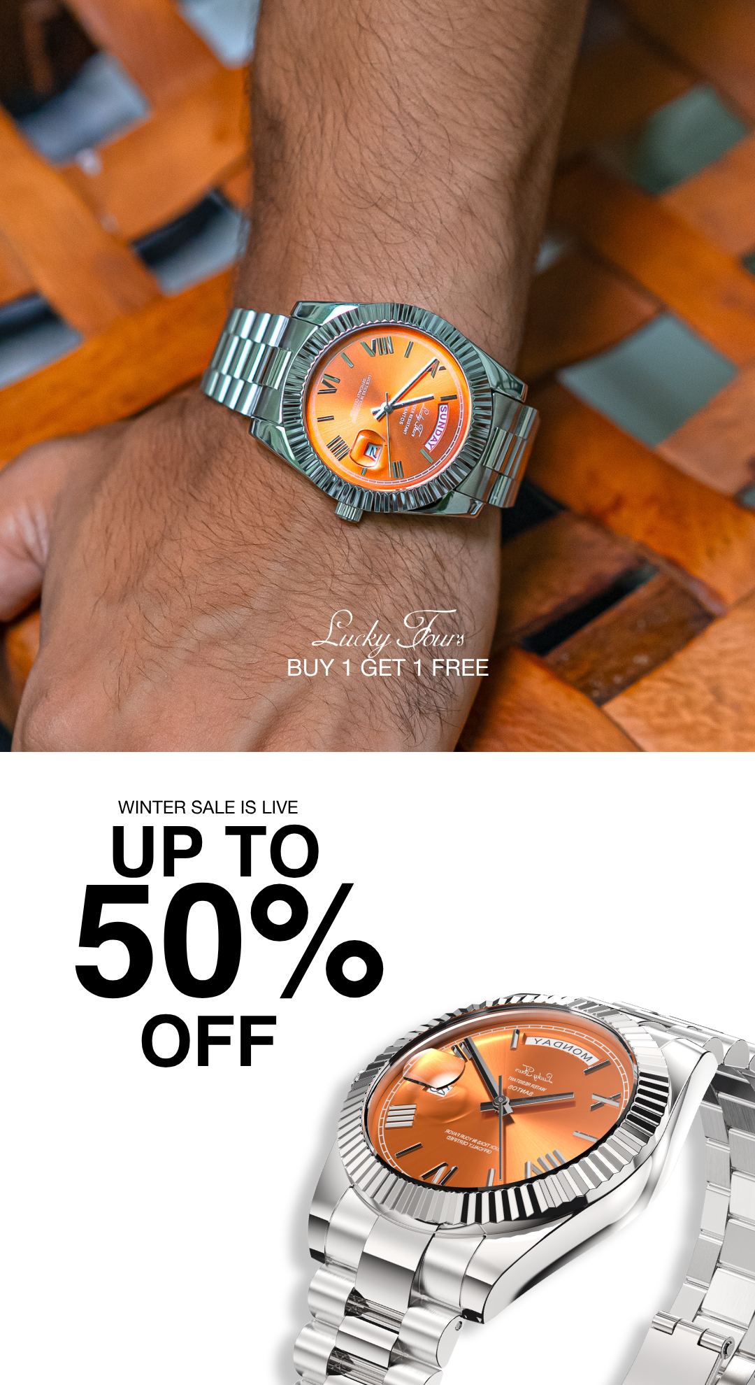 Lucky Fours Facebook ad