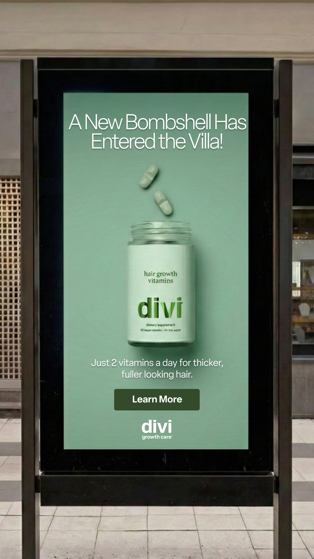 Divi Facebook ad